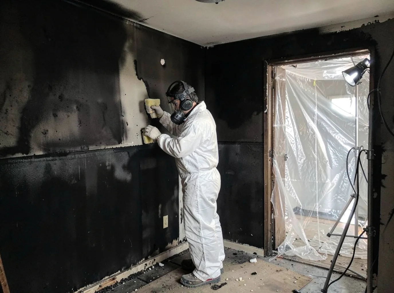Fire Damage Restoration company in Arnot, PA